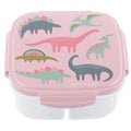 SNACK BOX WITH ICE PACK PINK DINO (F23)