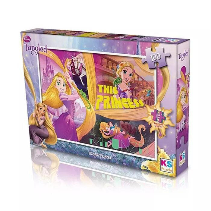 TANGLED 48x34 cm Educational PUZZLE 100