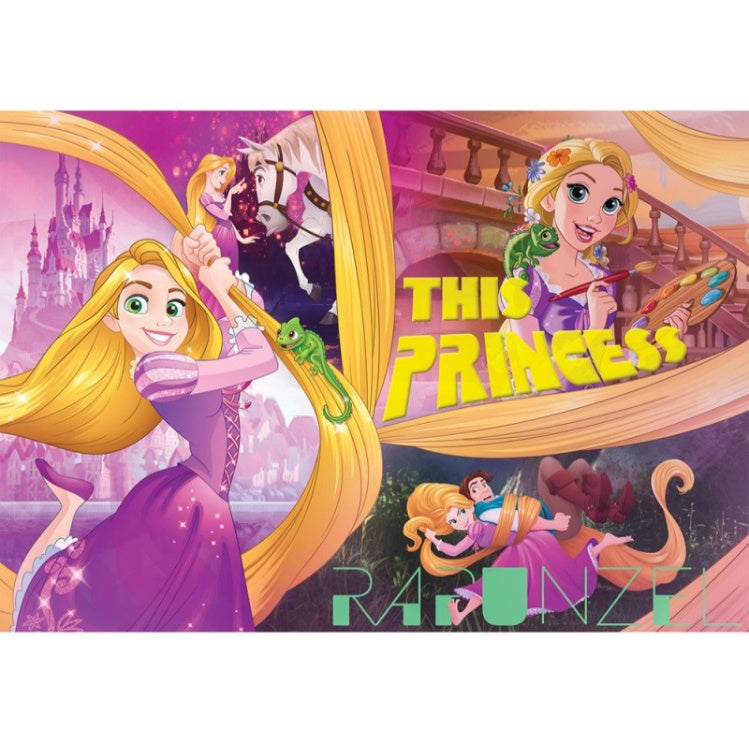 TANGLED 48x34 cm Educational PUZZLE 100