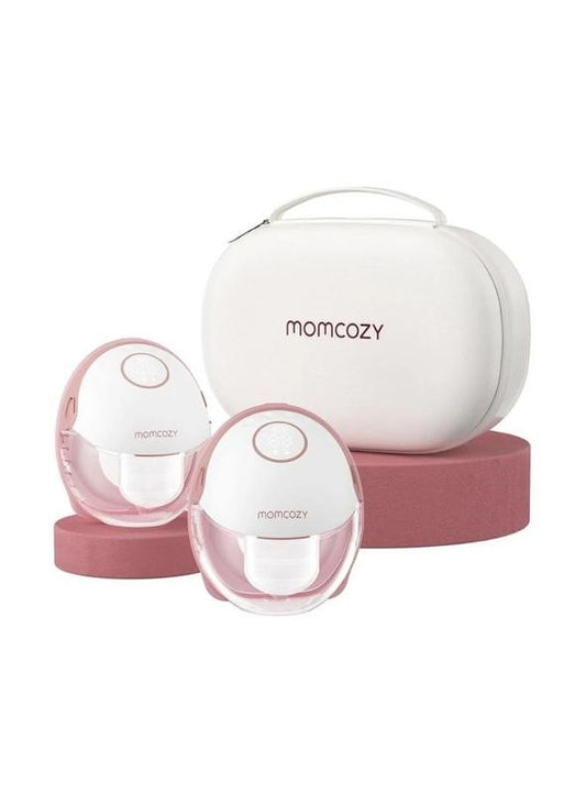 Brand: MomCozy Momcozy Mobile Style Hands-Free Double Breast Pump M6 - Maroon