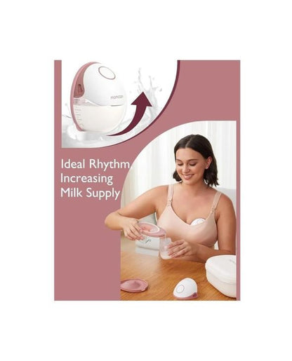 Brand: MomCozy Momcozy Mobile Style Hands-Free Double Breast Pump M6 - Maroon