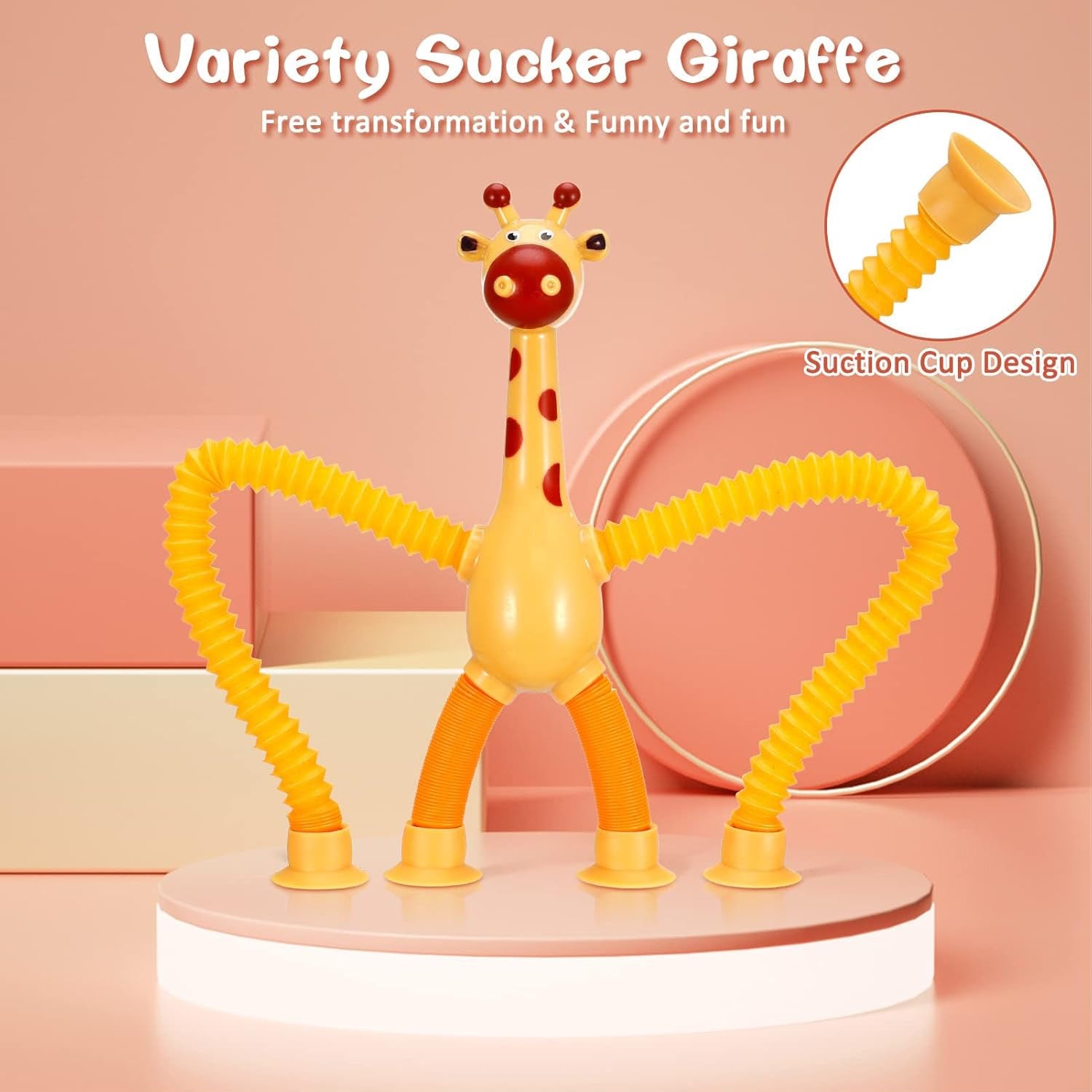 Stretchable Sucker Giraffe