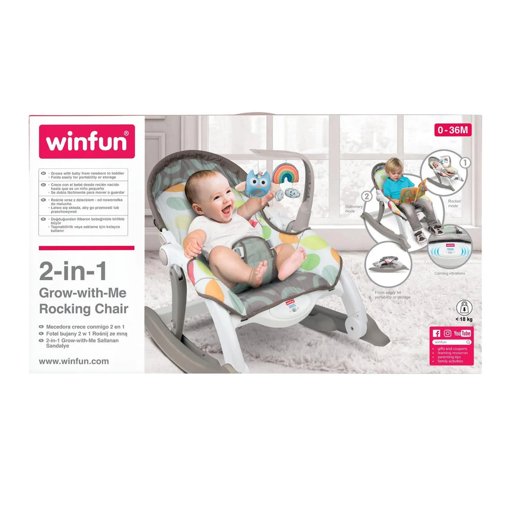 2-in-1 Grow-with-Me Rocking Chair