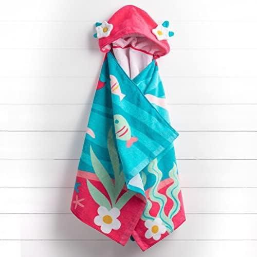 Stephen Joseph Hooded Bath & Beach Towel – Mermaid