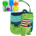 Beach Tote with 6 Piece Sand Toys - Dino pirate