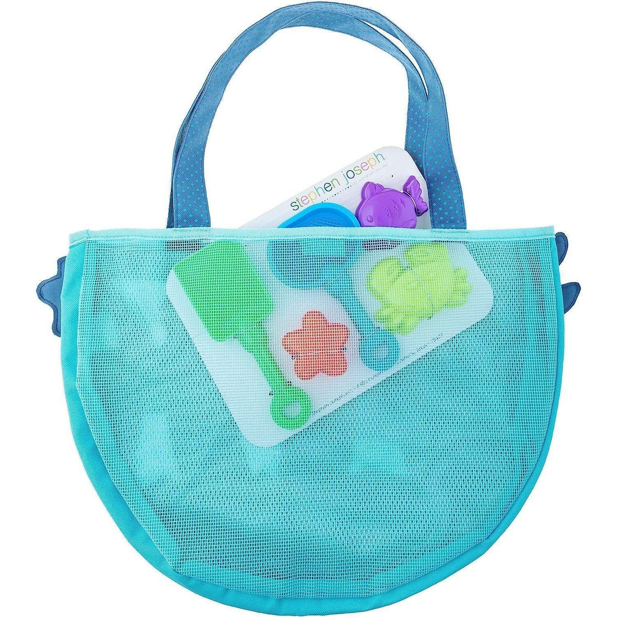 Beach Tote with 6 Piece Sand Toys – Sea Monster
