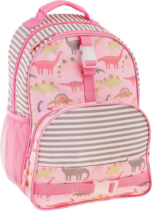 Stephen Joseph All Over Print School Backpack 40cm  - Pink Dino