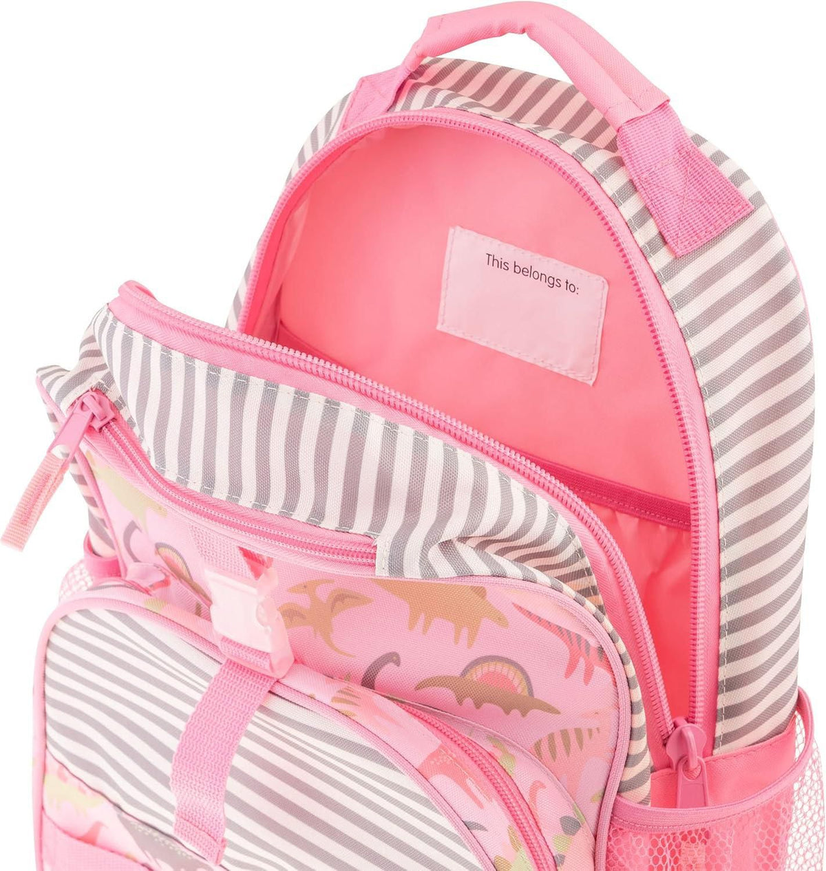 Stephen Joseph All Over Print School Backpack 40cm  - Pink Dino