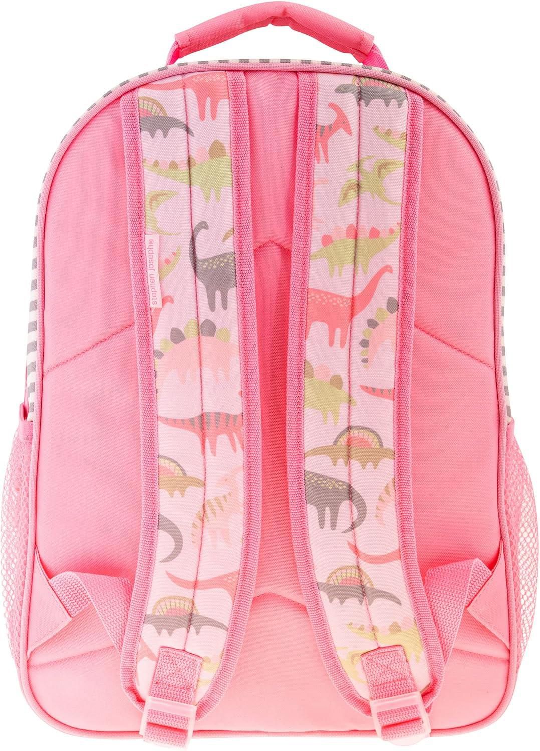 Stephen Joseph All Over Print School Backpack 40cm  - Pink Dino