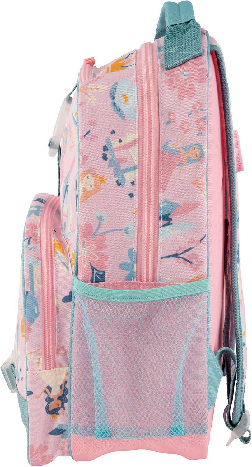 Stephen Joseph All Over Print School Backpack 40cm - Princess