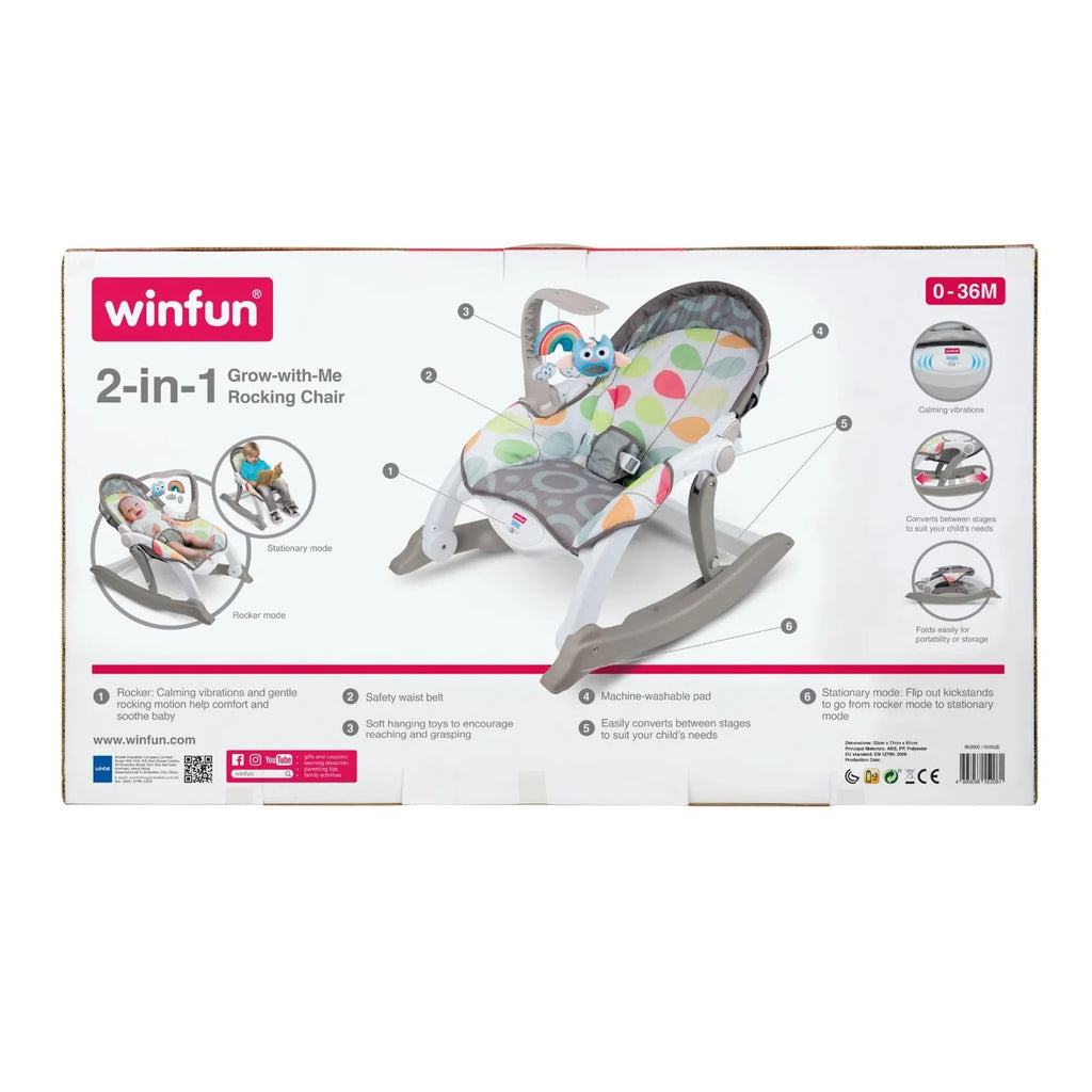 2-in-1 Grow-with-Me Rocking Chair