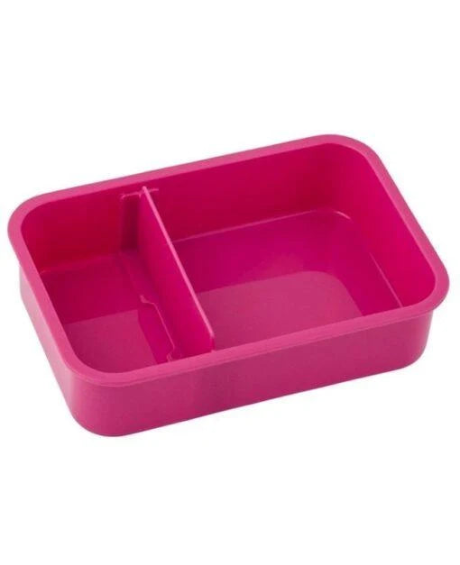 Stephen Joseph Bento Lunch Box with Compartments – Pink Dino, 700ml