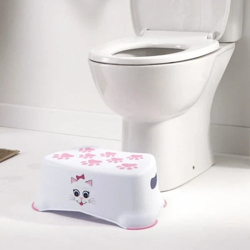 My Little Step Stool Non-Slip Bathroom Step – Cat