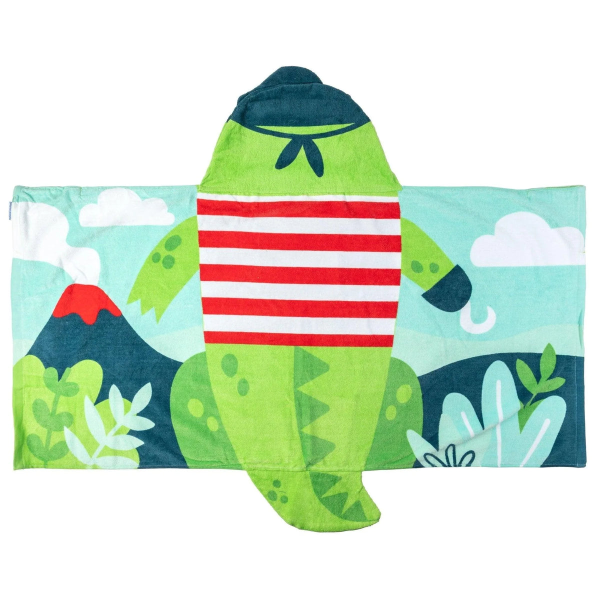 Stephen Joseph Hooded Bath & Beach Towel – Dino Pirate