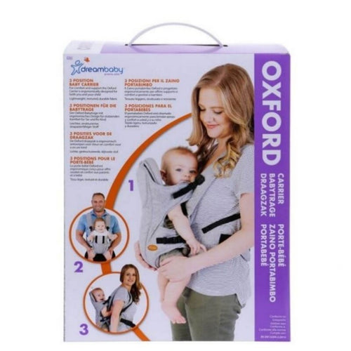 Dreambaby Oxford 3-in-1 Baby Carrier – Denim Grey