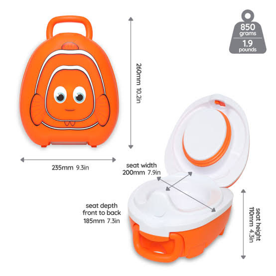 My Carry Potty- Clownfish