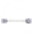 Dreambaby Twist 'N Lock Multi-Purpose Latch – White / Grey, 1 Pack