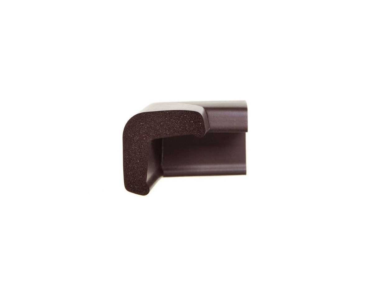 Dreambaby Classic Foam Corner Bumpers – Brown, 4 Pack