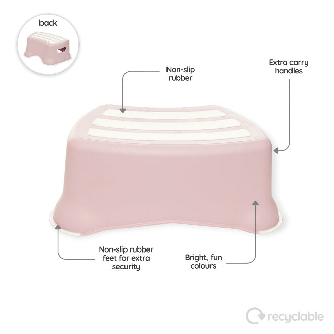 My Little Step Stool - Blush Pink