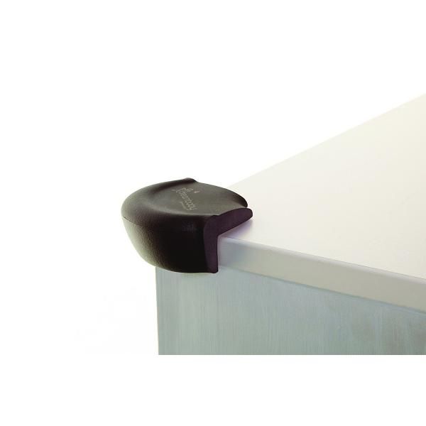 Dreambaby Bump-Guard Corner Protectors – Brown, 4 Pack