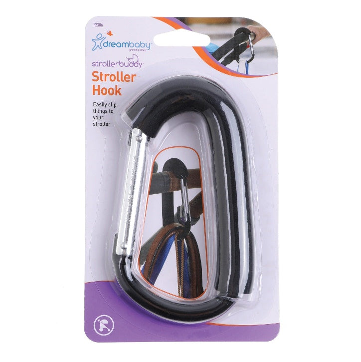 Dreambaby Stroller Hook Carabiner for Prams & Bags