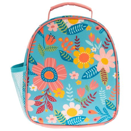 Stephen Joseph All Over Print Insulated Lunch Box - Turquoise Floral