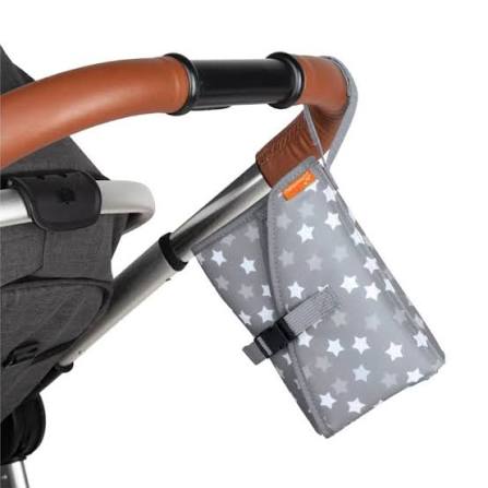 Dreambaby On-The-Go Change Mat – Grey Stars
