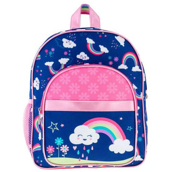 Stephen Joseph Classic School Backpack – Rainbow, 34cm