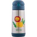 Stephen Joseph Double Wall Insulated Stainless Steel Water Bottle – Zoo, 350ml