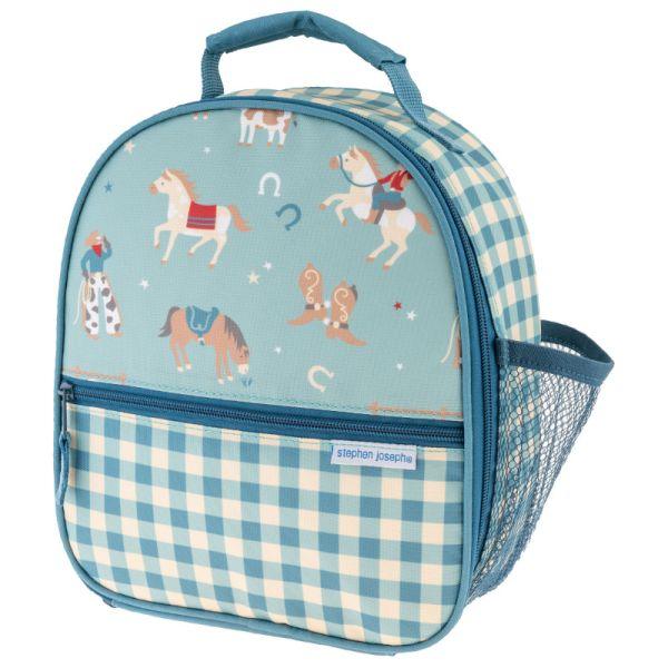 Stephen Joseph All Over Print Insulated Lunch Box  - Western